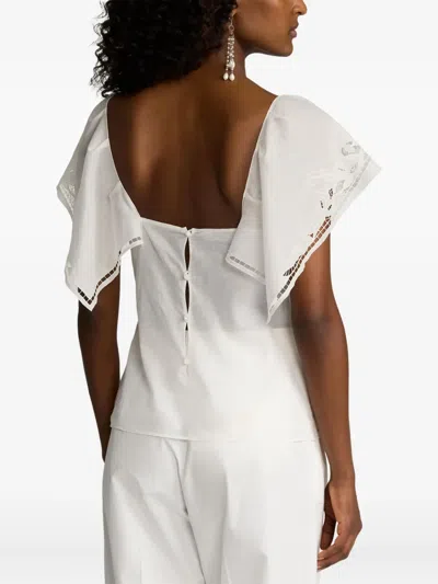 Ralph Lauren Lace-detail Top