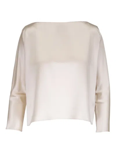 Peter Cohen Satin Boxy Top