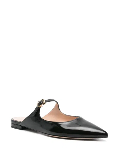 Gianvito Rossi Patent-leather Mules