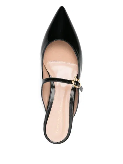 Gianvito Rossi Patent-leather Mules