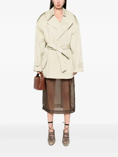 The Frankie Shop Zurich Short Trench Coat
