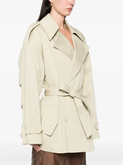 The Frankie Shop Zurich Short Trench Coat