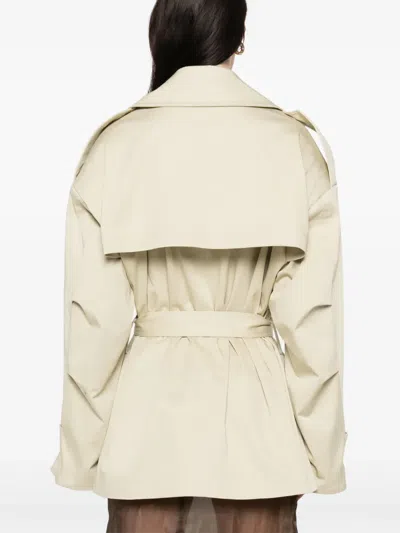 The Frankie Shop Zurich Short Trench Coat