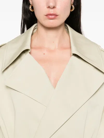 The Frankie Shop Zurich Short Trench Coat