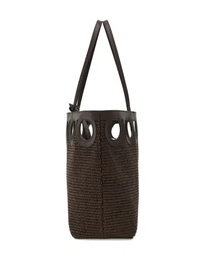 Ferragamo Large Raffia Tote Bag