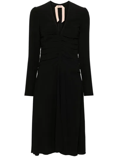 N°21 Draped Midi Dress
