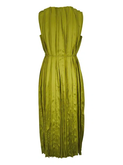 Lafayette 148 Sleeveless Slit-hem Midi Dress