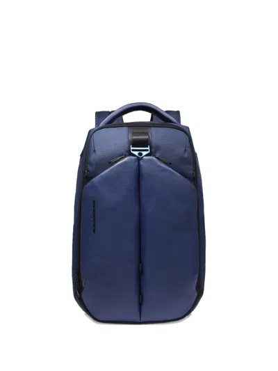 Piquadro Logo-embroidered Backpack