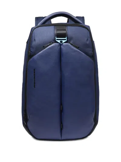 Piquadro Logo-embroidered Backpack