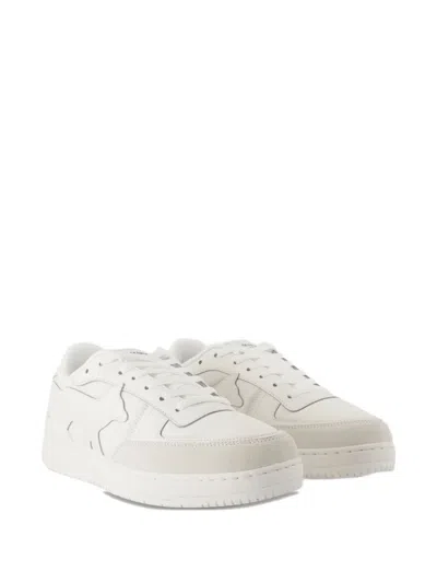 Maison Kitsuné White Chiru Sneakers