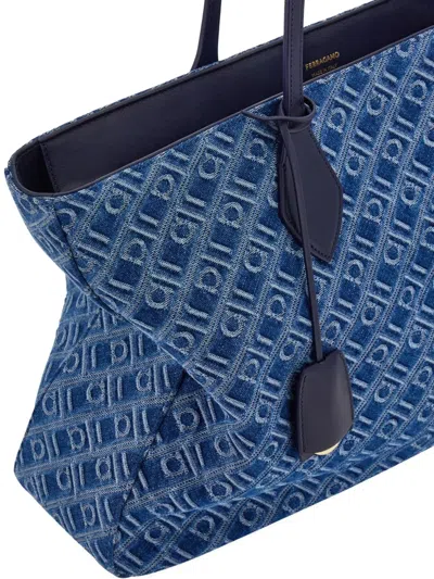 Ferragamo Large Monogram Tote Bag