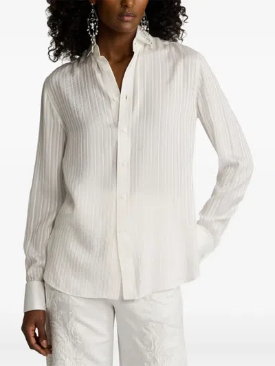 Ralph Lauren Cormac Stripe Tonal Jacquard Shirt