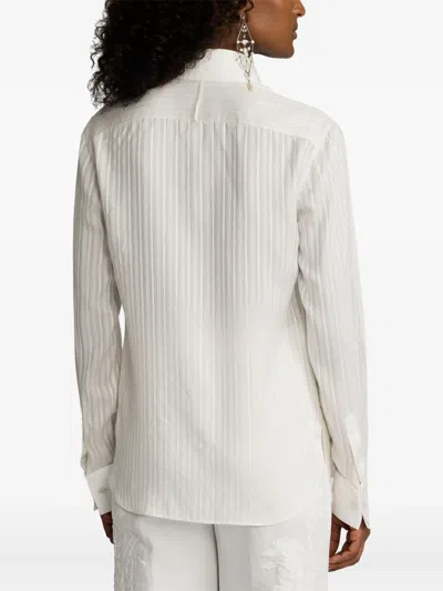 Ralph Lauren Cormac Stripe Tonal Jacquard Shirt