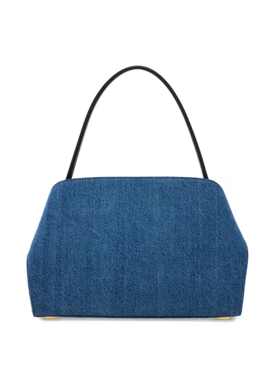 Ferragamo Small Hug Denim Shoulder Bag