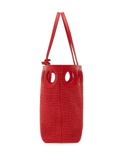 Ferragamo Large Raffia Tote Bag