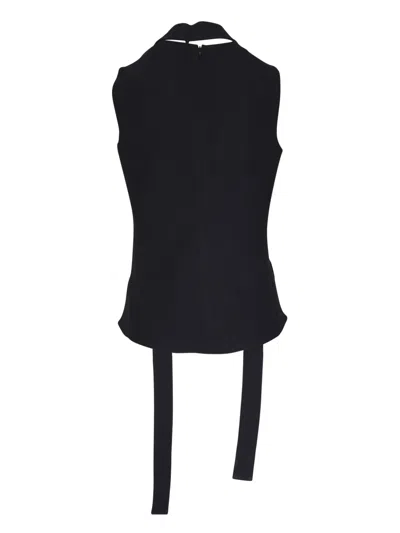 Akris Linen-blend Top