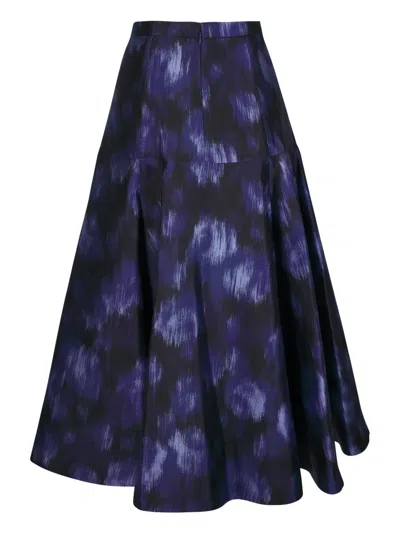 Michael Kors Floral-print Skirt