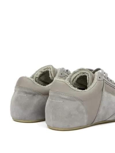 Mm6 Maison Margiela Gray Anatomic Sneakers In Gray
