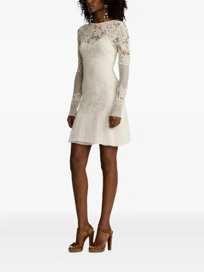 Ralph Lauren Mulberry Silk Mini Dress
