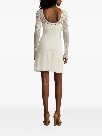 Ralph Lauren Mulberry Silk Mini Dress