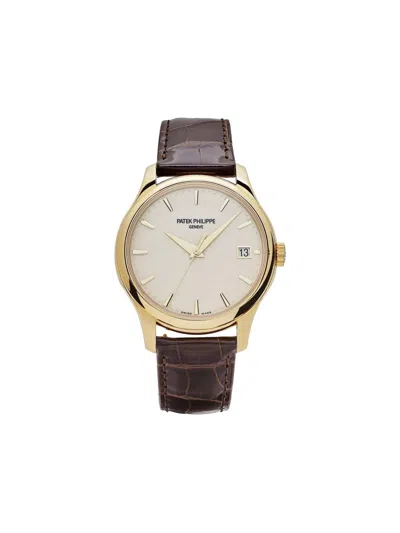 Pre-owned Patek Philippe 2022  Calatrava 39mm In White