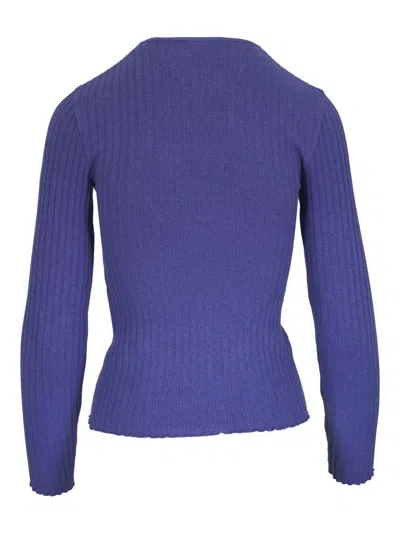 Vince Rib-knit Long-sleeve Henley Top