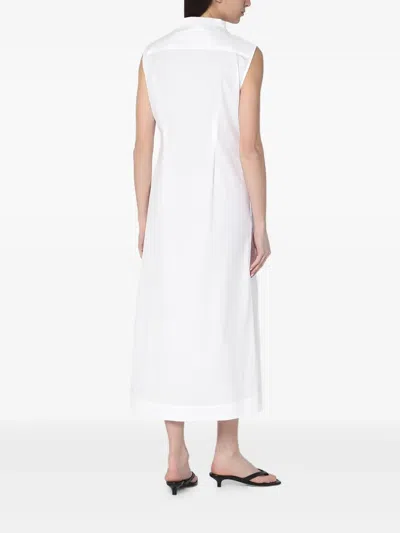 LOULOU DE SAISON COTTON SHIRT DRESS 