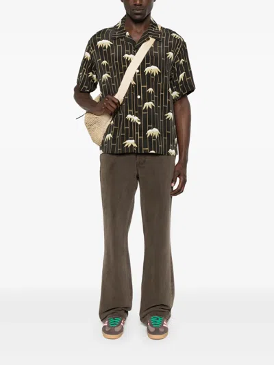 Visvim Copa Camp-collar Printed Silk Shirt