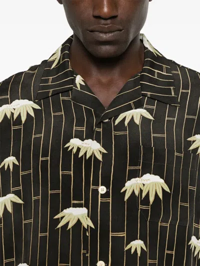 Visvim Copa Camp-collar Printed Silk Shirt