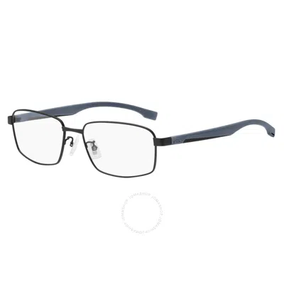 Hugo Boss Dermo Rectangular Men's Eyeglasses Boss 1470/f 0003 57