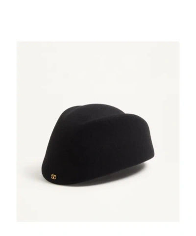 Valentino Vlogo Signature Merino Wool Hat