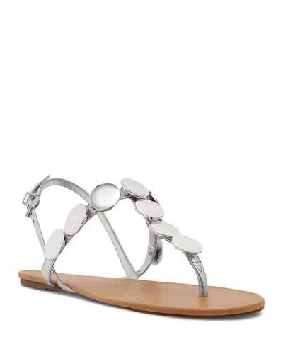 Schutz Acacia Metallic Coin Flat Sandals