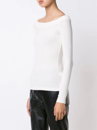 Shop Getting Back To Square One Slash Neck Top