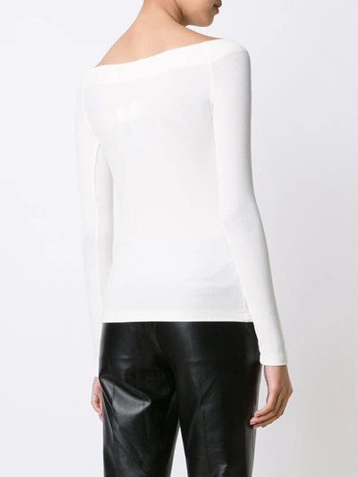Shop Getting Back To Square One Slash Neck Top