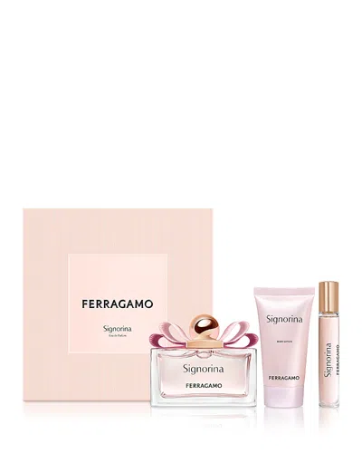 Ferragamo Signorina Eau De Parfum 3 Piece Gift Set ($170 Value)