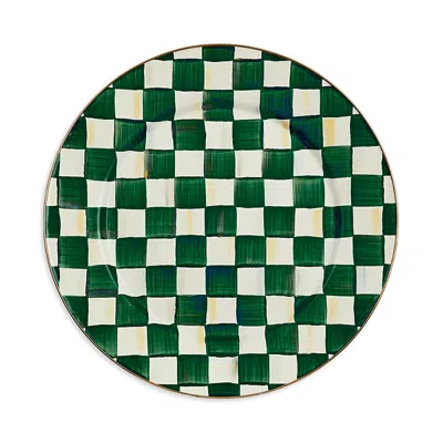 Mackenzie-childs Emerald Check Serving Platter