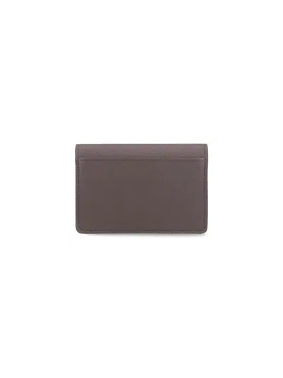 Ferragamo Gancini Logo-plaque Leather Wallet
