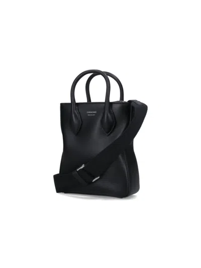 Ferragamo Tote Bag With Adjustable Strap And Top Handles
