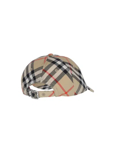Burberry "ekd" Baseball Cap - Beige