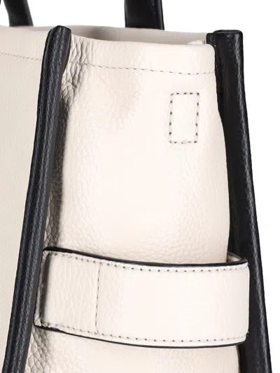 Marc Jacobs The Medium Tote Tote In White Leather
