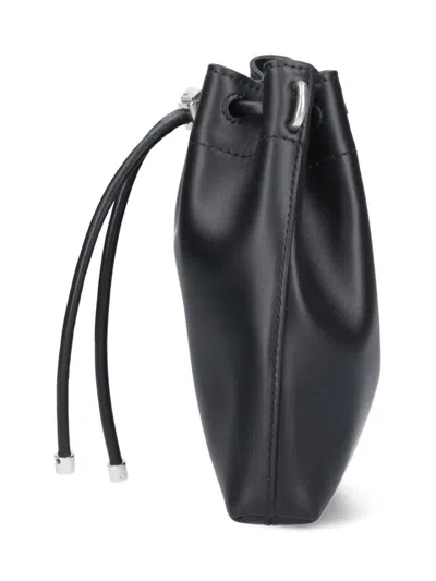 Jimmy Choo Bon Bon Metallic Leather Mini Bucket Bag