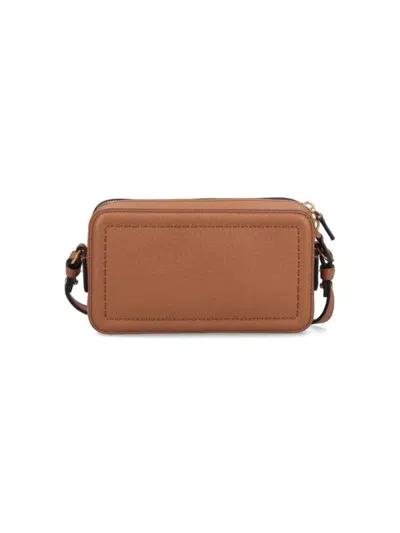 Valentino Garavani Mini Leather Crossbody Bag With Adjustable Strap In Brown