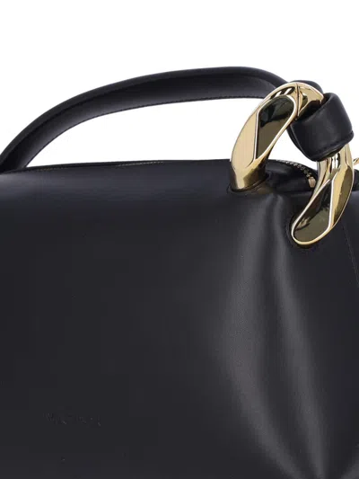 Jw Anderson J. W. Anderson "corner Bag" Shoulder Bag – Black In Black