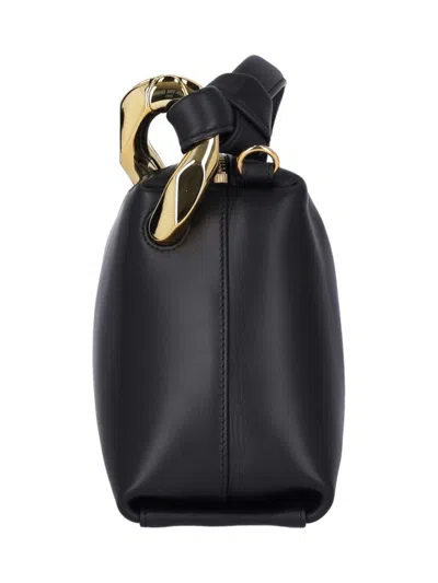 Jw Anderson J. W. Anderson "corner Bag" Shoulder Bag – Black In Black