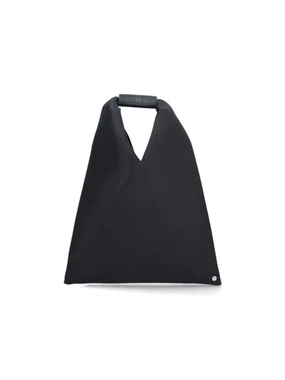 Mm6 Maison Margiela Japanese Black Leather Bag
