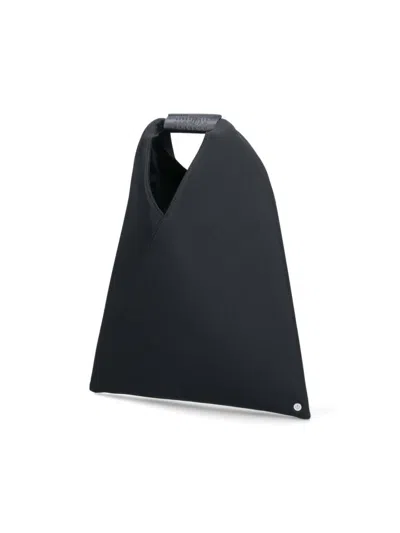 Mm6 Maison Margiela Japanese Black Leather Bag