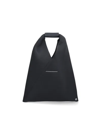 Mm6 Maison Margiela Japanese Black Leather Bag