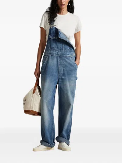 Polo Ralph Lauren Cotton-blend Denim Jumpsuit