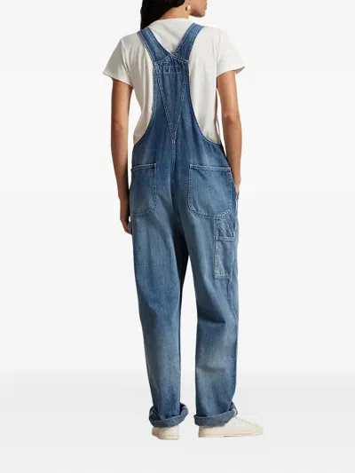 Polo Ralph Lauren Cotton-blend Denim Jumpsuit