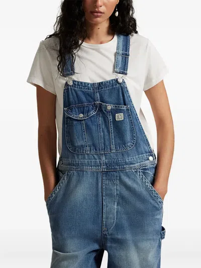 Polo Ralph Lauren Cotton-blend Denim Jumpsuit